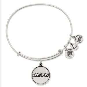 NWT, Alex and Ani NY Jets Logo Bracelet